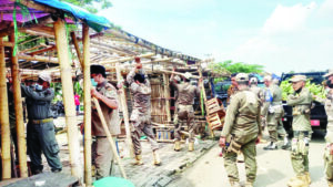 12 Lapak Pedagang di Pasar Kranggot Melanggar Perda