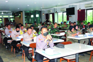 12 Satpol PP Gandeng TNI Polri Deteksi Dini Kerawanan Trantibum