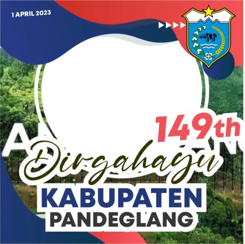 Kumpulan link Twibbon HUT Kabupaten Pandeglang.