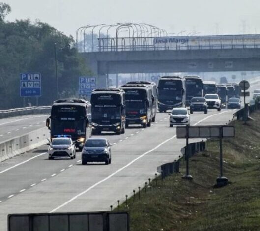 Rekayasa lalu lintas one way diperpanjang hingga 28 April 2023.