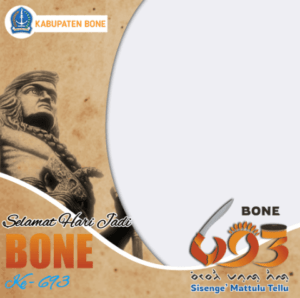 Link Twibbon Hari Jadi Bone ke-693