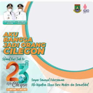 Link Twibbon HUT Kota Cilegon 2023