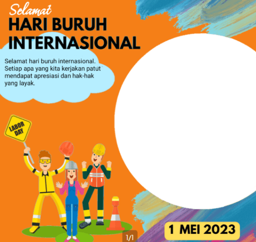 Link Twibbon Hari Buruh 2023