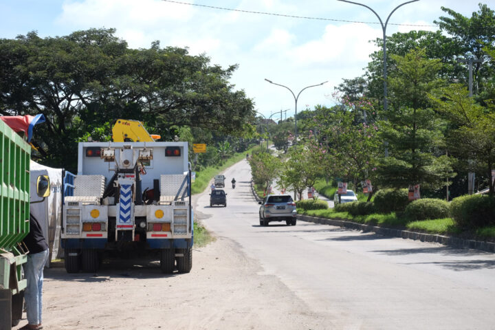 Doni Cilegon Antisipasi Kecelakaan Mobil Derek Disiagakan di Tanjakan Lebak Kelapa JLS Cilegon 4