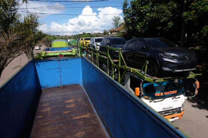 Doni Cilegon Kemacetan Truk di JLS Cilegon Didominasi Truk Logistik dan Truk Yang Mau Pulang Usai Antar Barang di Pulau Jawa 1