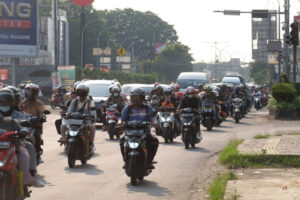 Doni Serang Jalan Raya Serang Cilegon Masih Padat Pemudik Arus Balik 5