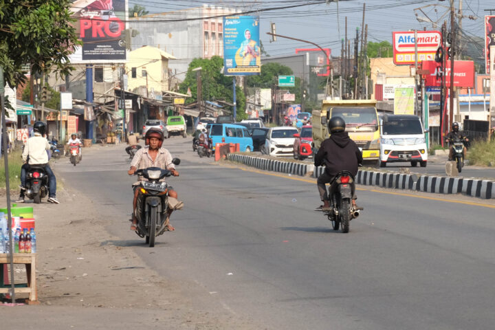 Doni Serang Kendaraan Roda Dua Melawan Arus 1