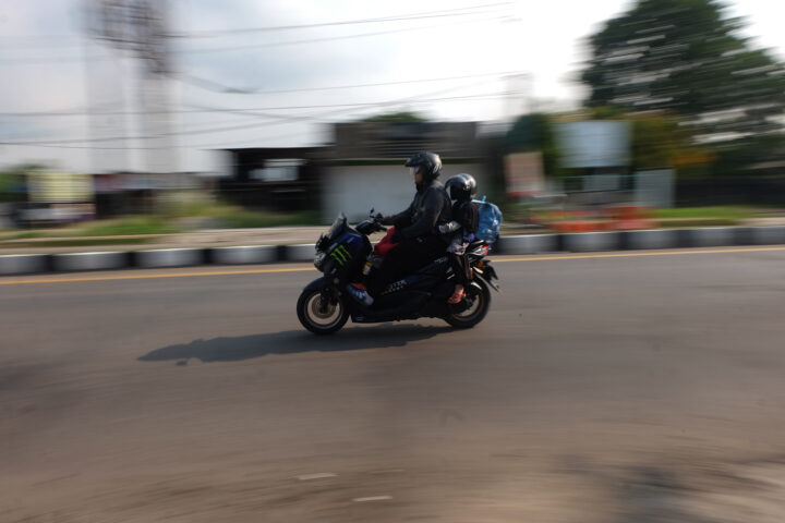 Doni Serang Pemudik Arus Balik Roda Dua Banyak Bonceng Anak 1