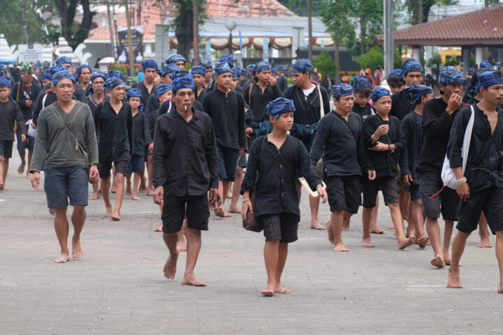 Doni Serang Ribuan Suku Baduy Persiapan Berjalan Menuju Museum Negeri Banten 1