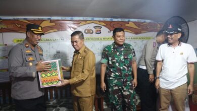 Walikota Serang Syafrudin monitoring pos pengamanan Lebaran Idul Fitri 2023.