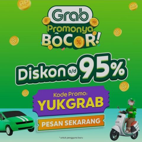 Berikut ini kode promo Grab terbaru