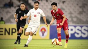 Timnas Indonesia U-22 takluk di tangan Timnas Lebanon U-22 dalam laga uji coba jelang hadapi Sea Games 2023.