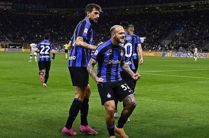 Inter Milan melaju ke final Piala Italia musim 2022-2023, usai pada leg kedua semifinal mendepak Juventus dengan skor 1-0 di Stadion San Siro, Kamis 27 April.