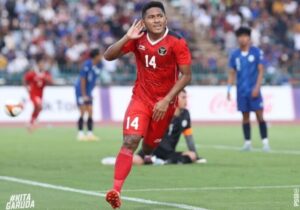 Start mulus dipetik Timnas Indonesia U-22, setelah menghajar Timnas Filipina U-22 dengan skor 3-0, babak Grup A Sea Games 2023 di Olympic Stadium, Phnom Phen.