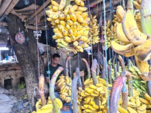 Pedagang pisang Kota Serang