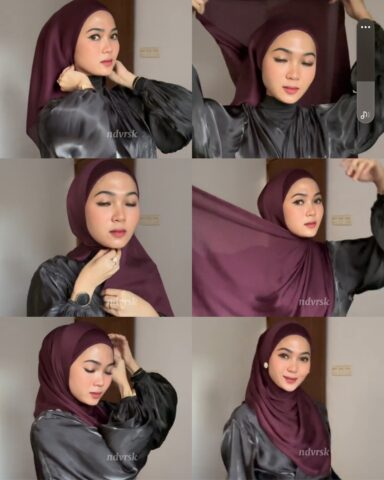 Tutorial Hijab Pashmina 