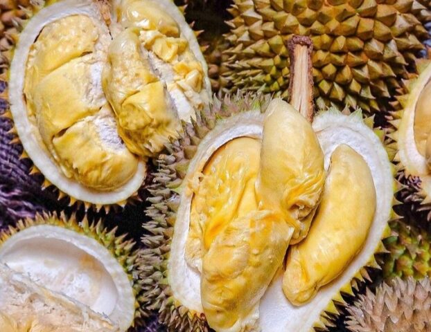 Makan durian ketika hamil.