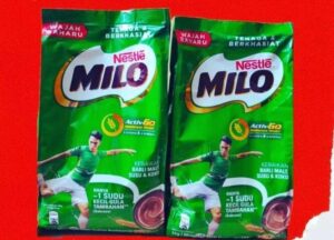 Viral produk Milo palsu.