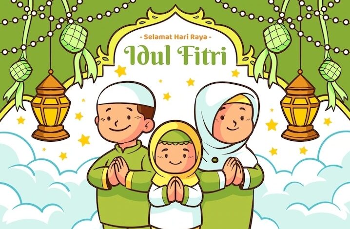 Deretan tradisi lebaran Idul Fitri di berbagai negara.