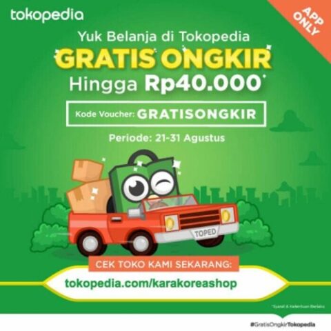 Voucher Tokopedia pengguna baru