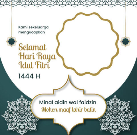 15 Link Download Twibbon Idul Fitri 1444 H 2023 Desain Paling Baru ...