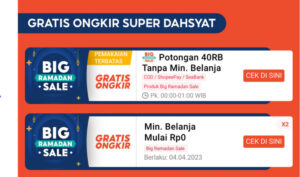 Voucher Shopee Hari ini