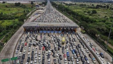 Ratusan ribu kendaraan belum kembali ke Jabodetabek