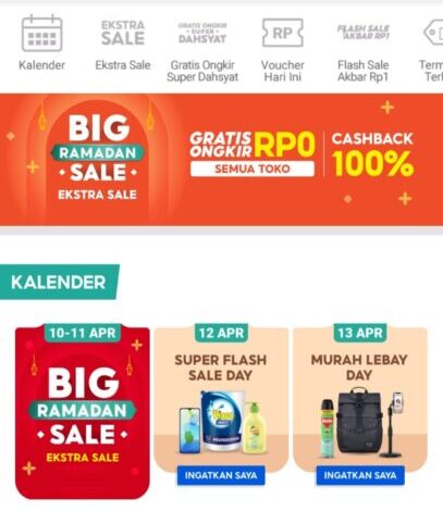 Kode voucher Shopee hari ini Selasa, 18 April 2023