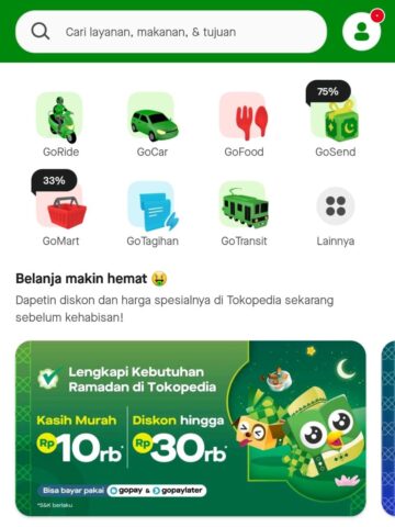 Ilustrasi kode voucher Gojek hari ini Jumat, 9 Juni 2023.