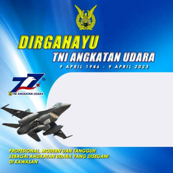 Link Twibbon HUT TNI AU ke-77