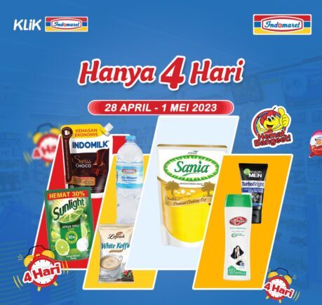 Berikut katalog promo JSM Indomaret terbaru 28 April hingga 1 Mei 2023