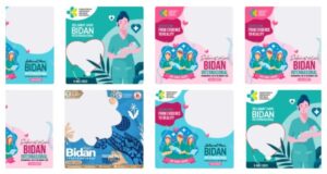 15 link twibbon Hari Bidan Sedunia 2023 terbaru, keren dan kekinian yang cocok untuk dibagikan di medsos