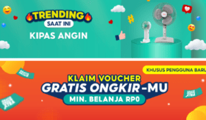 Voucher Gratis ongkir shopee