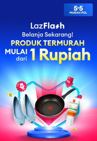 Inilah kode voucher Lazada hari ini spesial 5.5