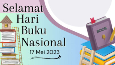 Berikut ini kumpulan 15 twibbon Hari Buku Nasional 2023