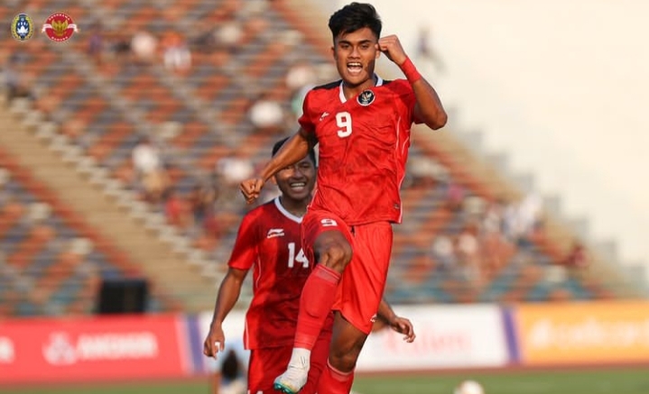 Timnas Indonesia U-22 membantai Timnas Myanmar U-22 dengan skor 5-0 dalam lanjutan babak penyisihan Grup A Sea Games 2023 digelar di National Olympic Stadium.