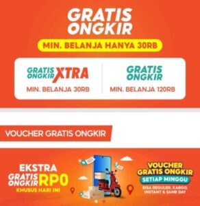 Kode voucher Shopee hari ini Rabu, 3 Mei 2023 (Tangkapan layar aplikasi Shopee)