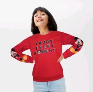 Model baju anak perempuan terbaru, sweater lengan panjang (Shopee/lovelygolden)