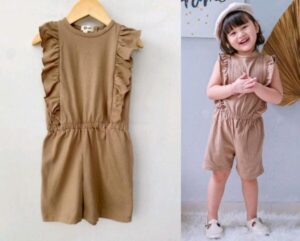 Model baju anak perempuan terbaru, jumpsuit (Shopee/grosiranakku)