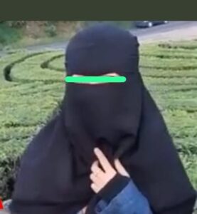 Geger aksi video wanita bercadar Ciwidey