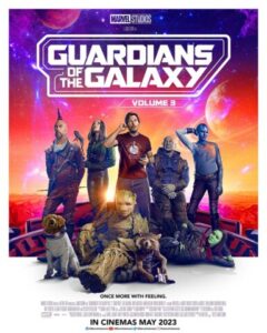 Poster resmi film Guardians of the Galaxy Vol. 3.(Instagram/@marvelindonesia)