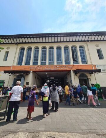 Pasar Gede Solo, salah satu tempat wisata di Solo untuk kuliner. (Mia Reva/Banten Raya)