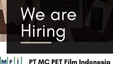 info loker PT MC PET Film Indonesia