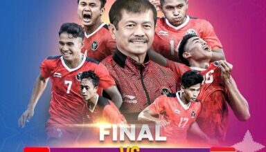 link nonton final SEA Games 2023 Indonesia vs Thailand