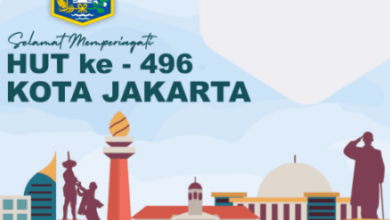 HUT DKI Jakarta ke 496 tahun ini penuh makna berisikan doa dan harapan