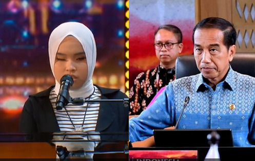 Ungkapan rasa bangga Presiden Jokowi Terhadap Putri Ariani
