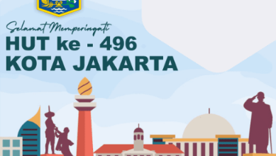 Ucapan Selamat HUT DKI Jakarta ke 496 Tahun 2023