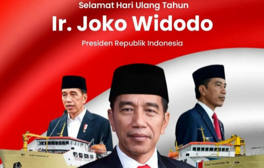 Ucapan Selamat Ulang Tahun Jokowi ke 62