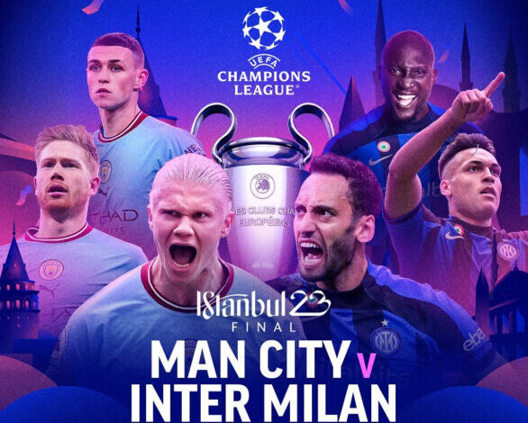 Manchester City vs Inter Milan Final Liga Champions 2023