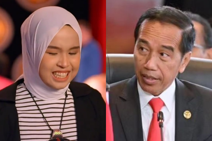 Putri Ariani mendapat pujian dari Presiden Jokowi